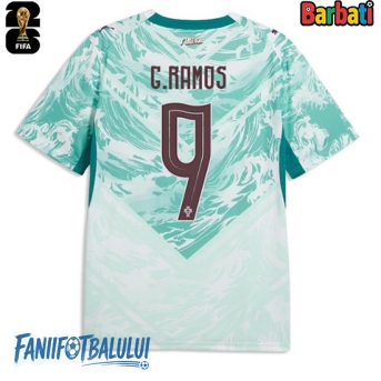 Portugalia Goncalo Ramos #9 Tricou Fotbal Replică Mondial 2026 Barbati Deplasare